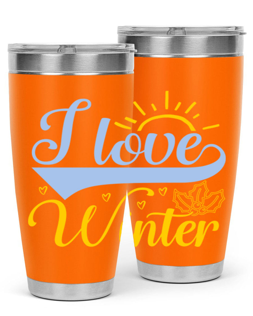 I love winter228#- winter- Tumbler