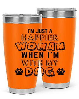 Im Just A Style 39#- dog- Tumbler