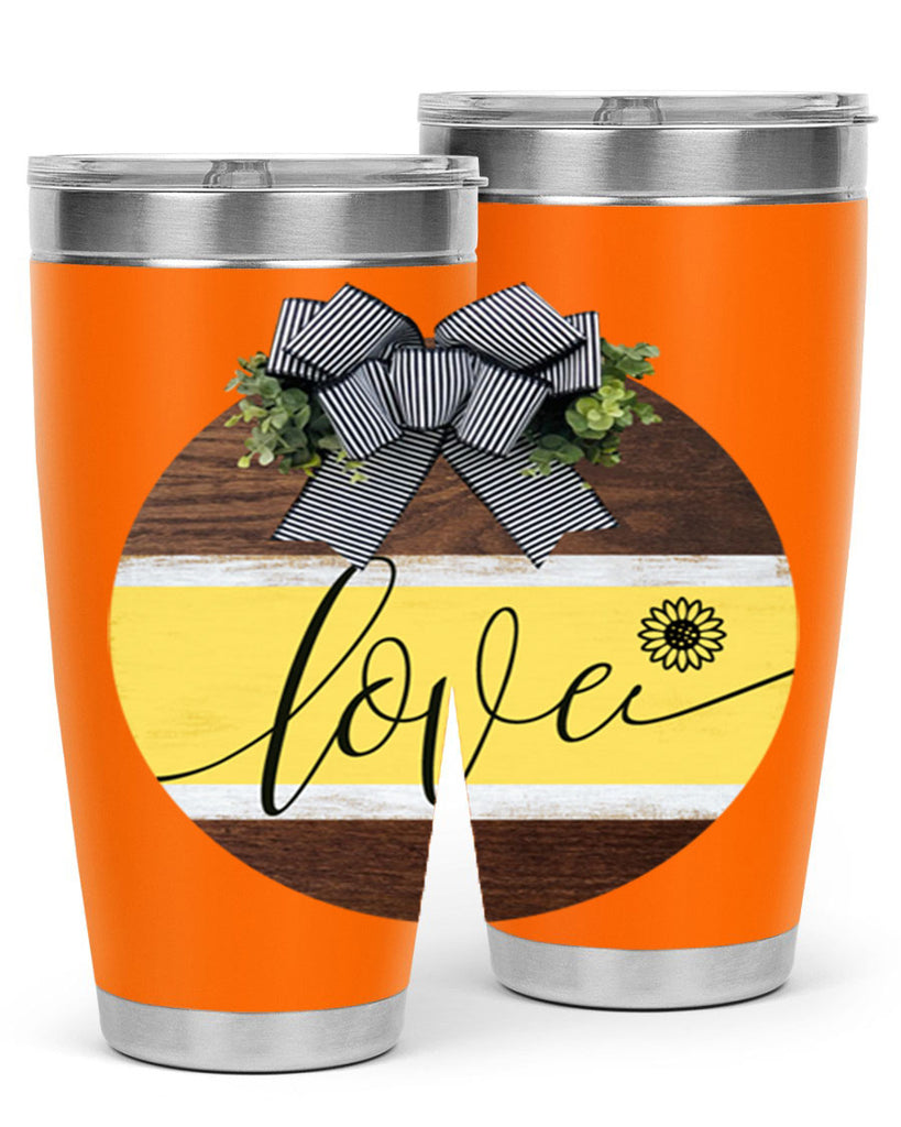 Love and daisy Mockup326#- spring- Tumbler