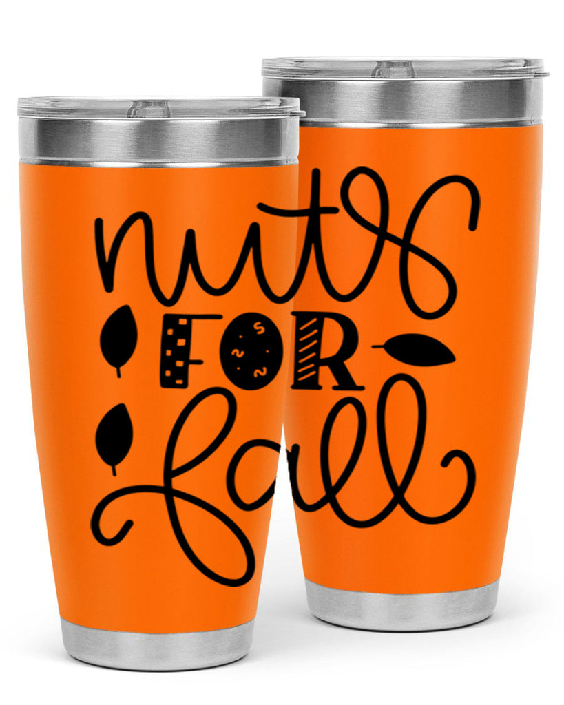 Nuts For Fall 446#- fall- Tumbler