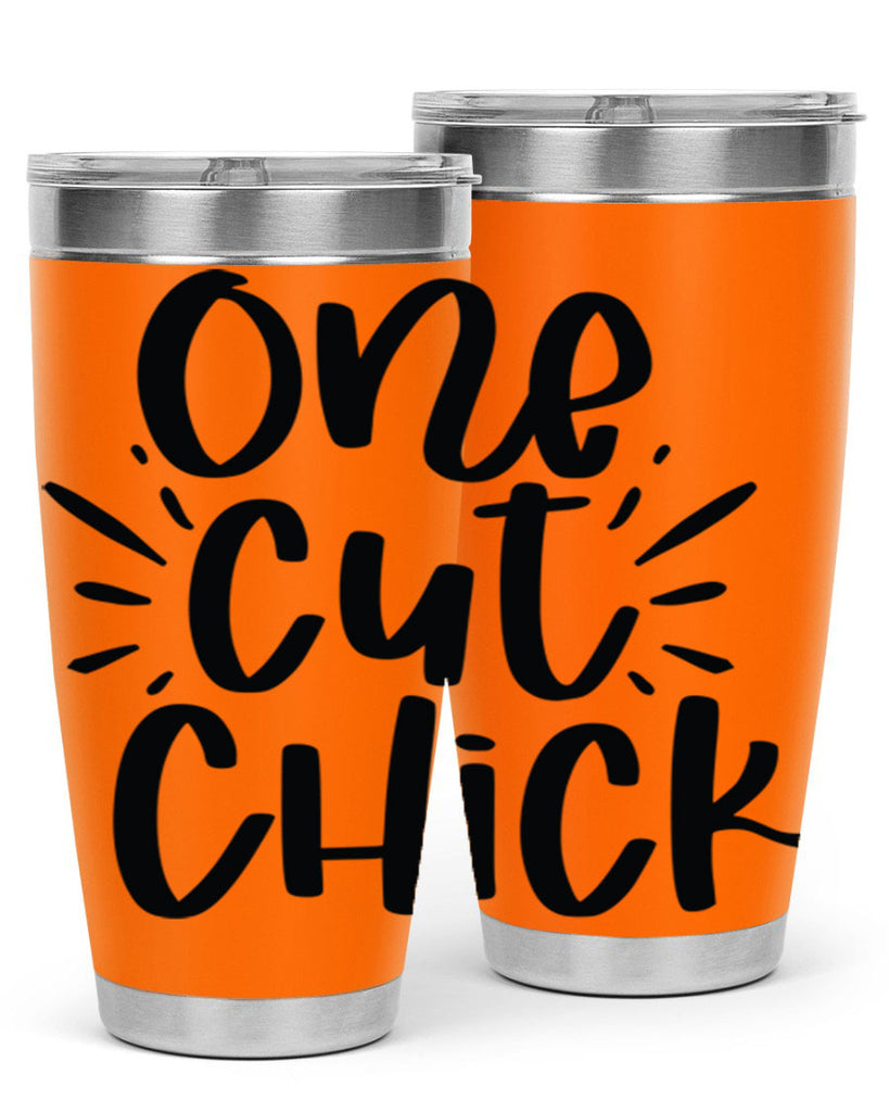 One cut chick  388#- spring- Tumbler