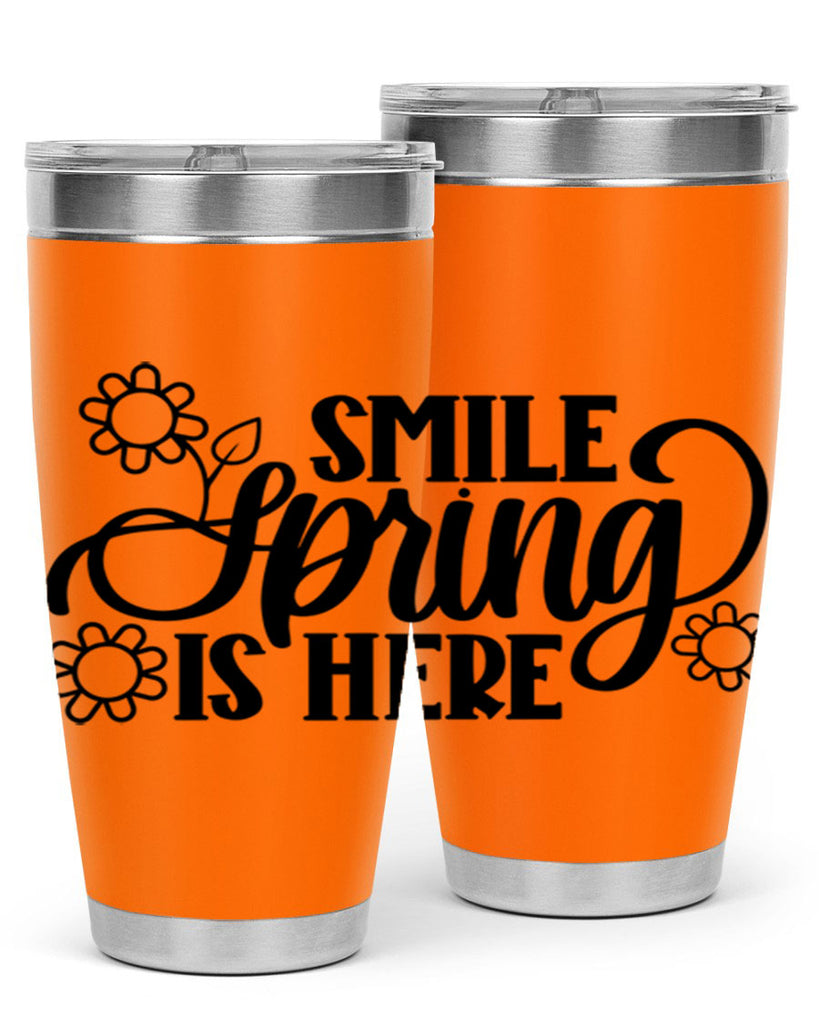 PNG_Smile Spring Is Here395#- spring- Tumbler
