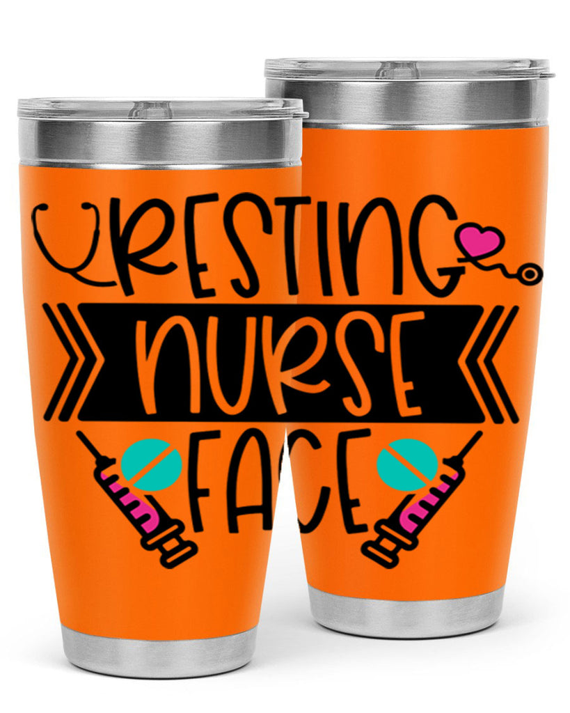 Resting Nurse Face Style Style 58#- nurse- tumbler