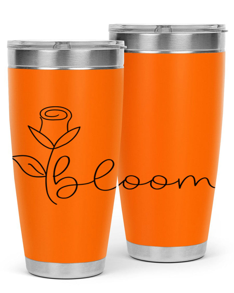 Rosebud line bloom400#- spring- Tumbler