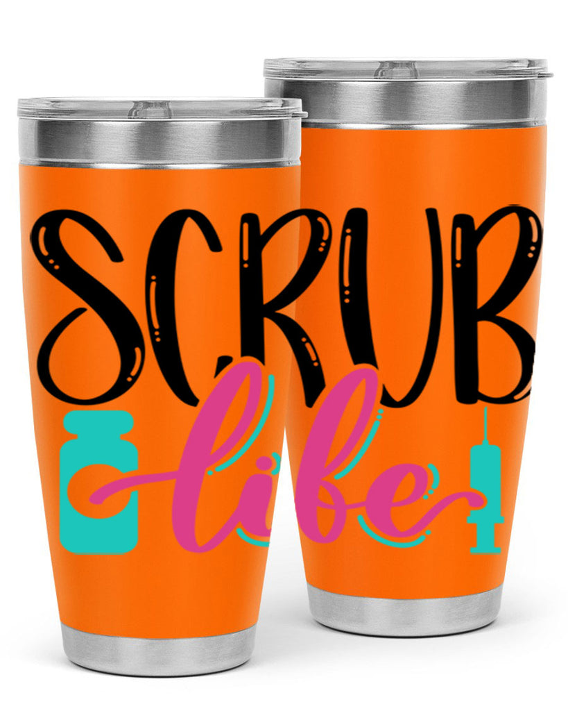 Scrub Life Style Style 46#- nurse- tumbler
