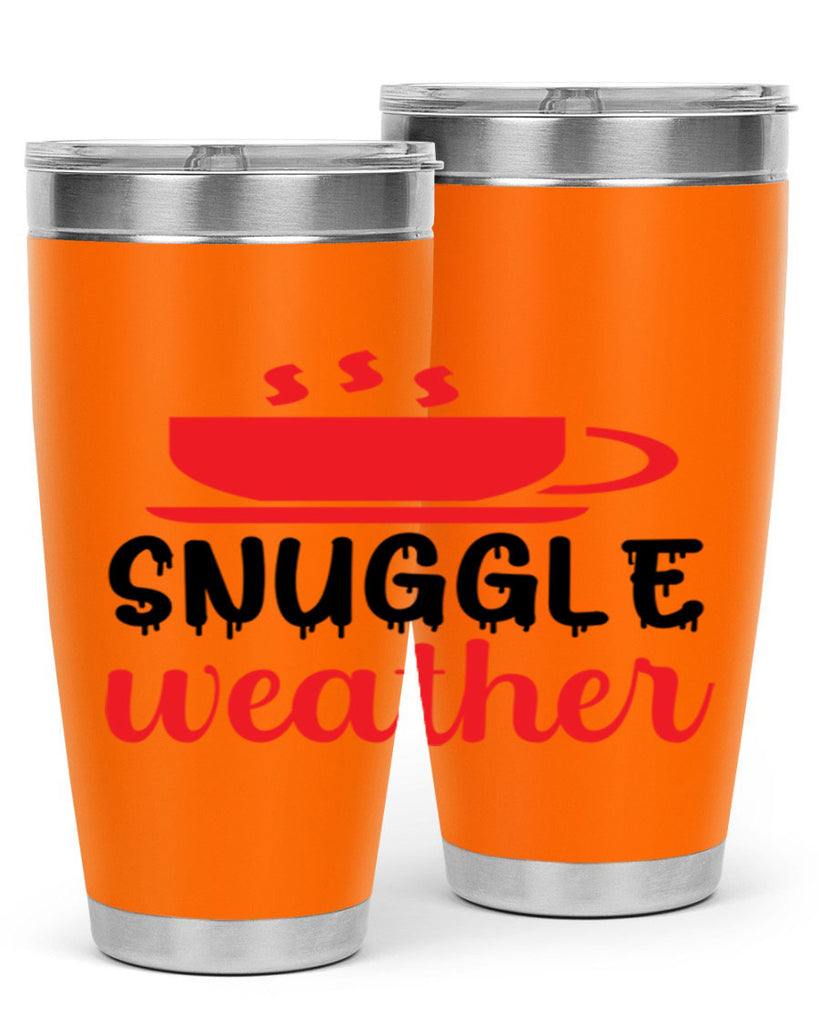 Snuggle weather 386#- winter- Tumbler
