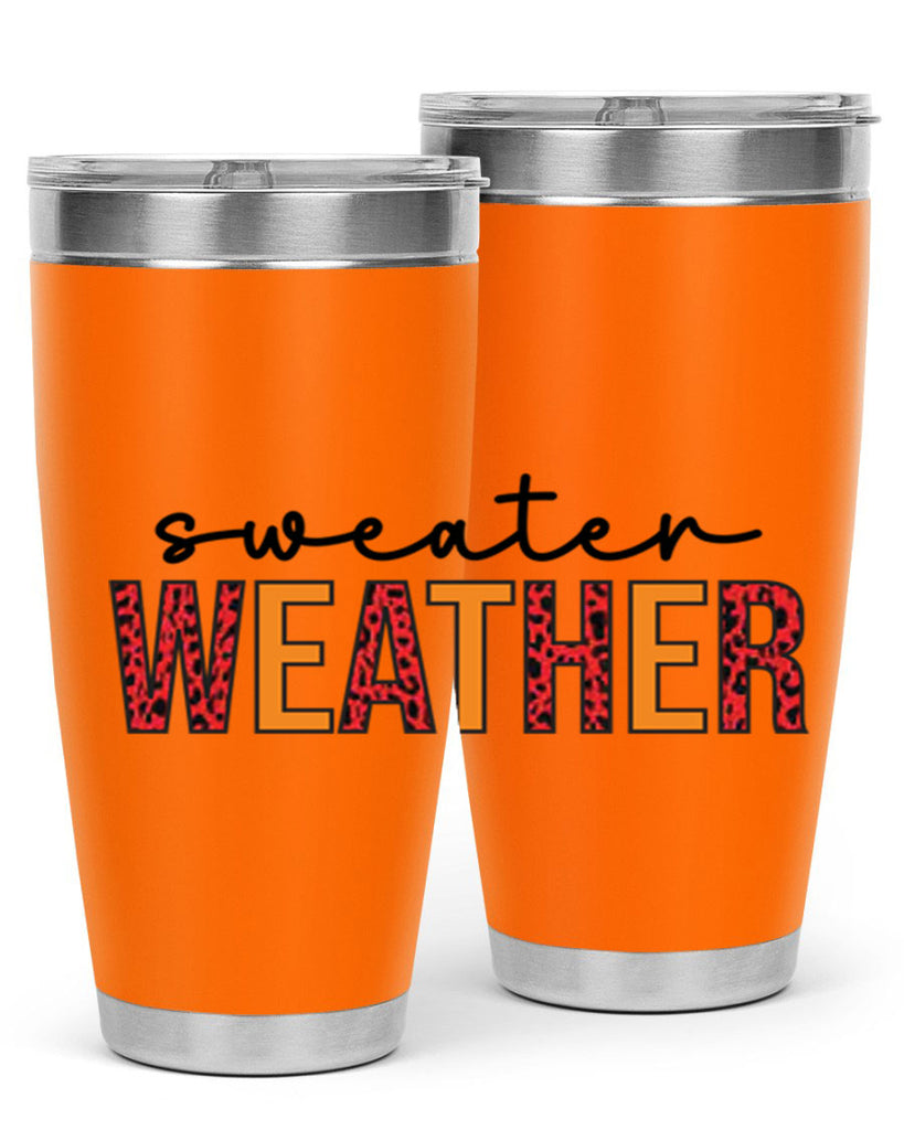 Sweater Weather 587#- fall- Tumbler