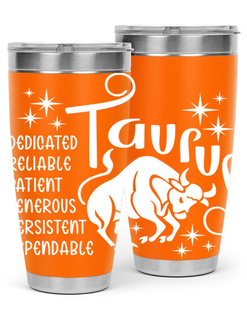 Taurus 491#- zodiac- Tumbler