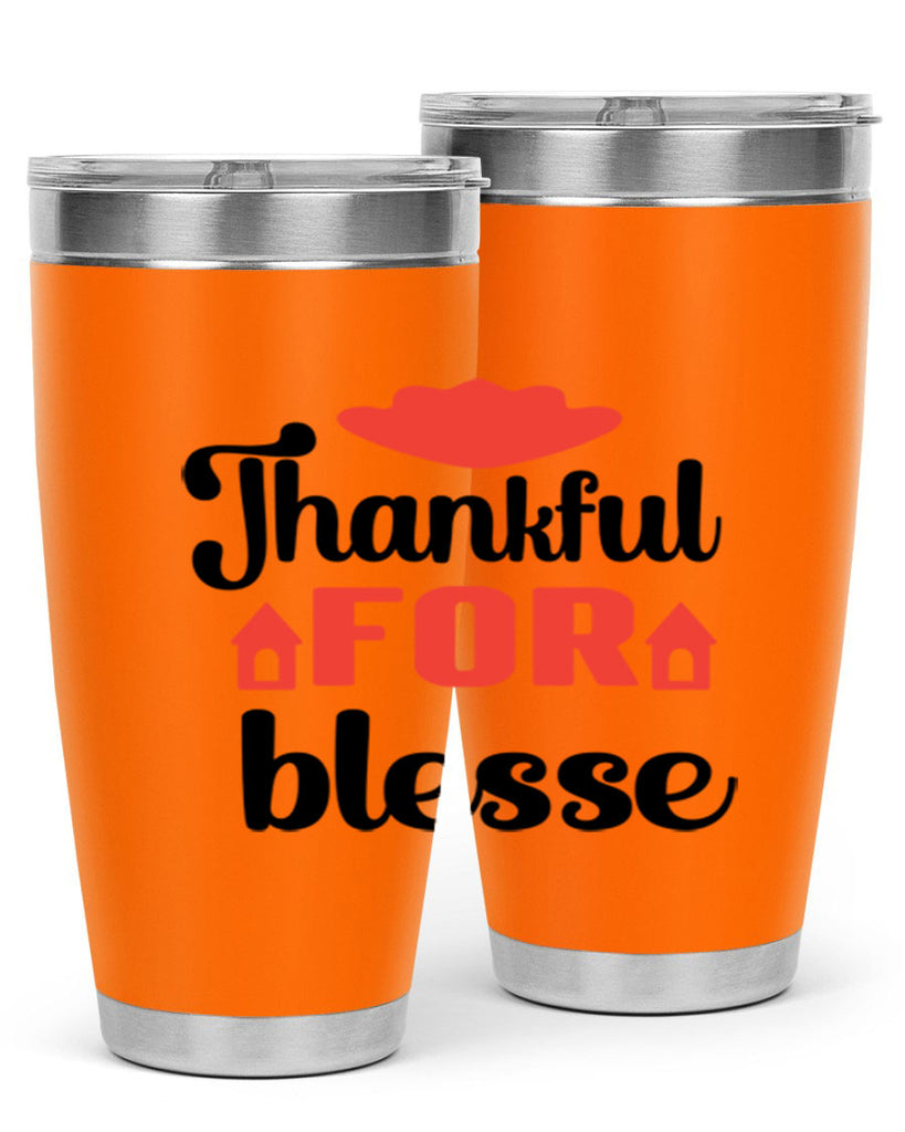 Thankful for blesse 599#- fall- Tumbler