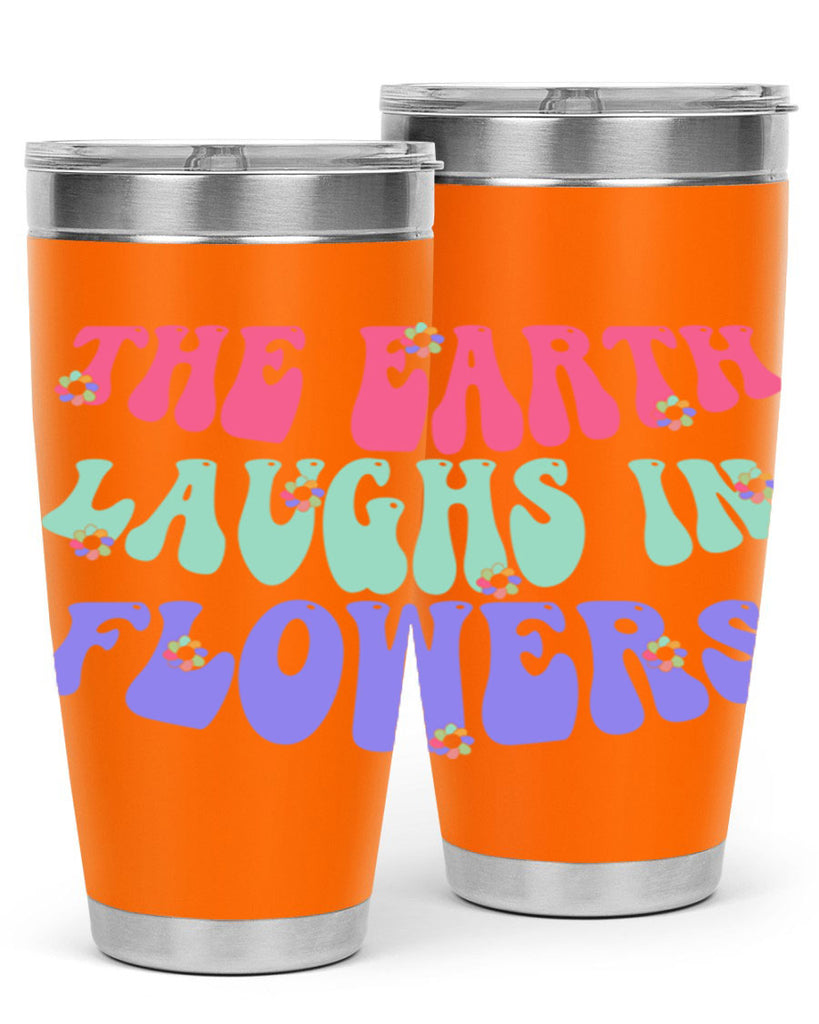 The earth laughs in flowers 532#- spring- Tumbler