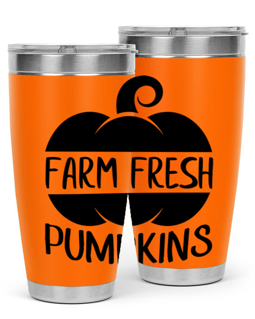 farm fresh pumpkins 174#- fall- Tumbler