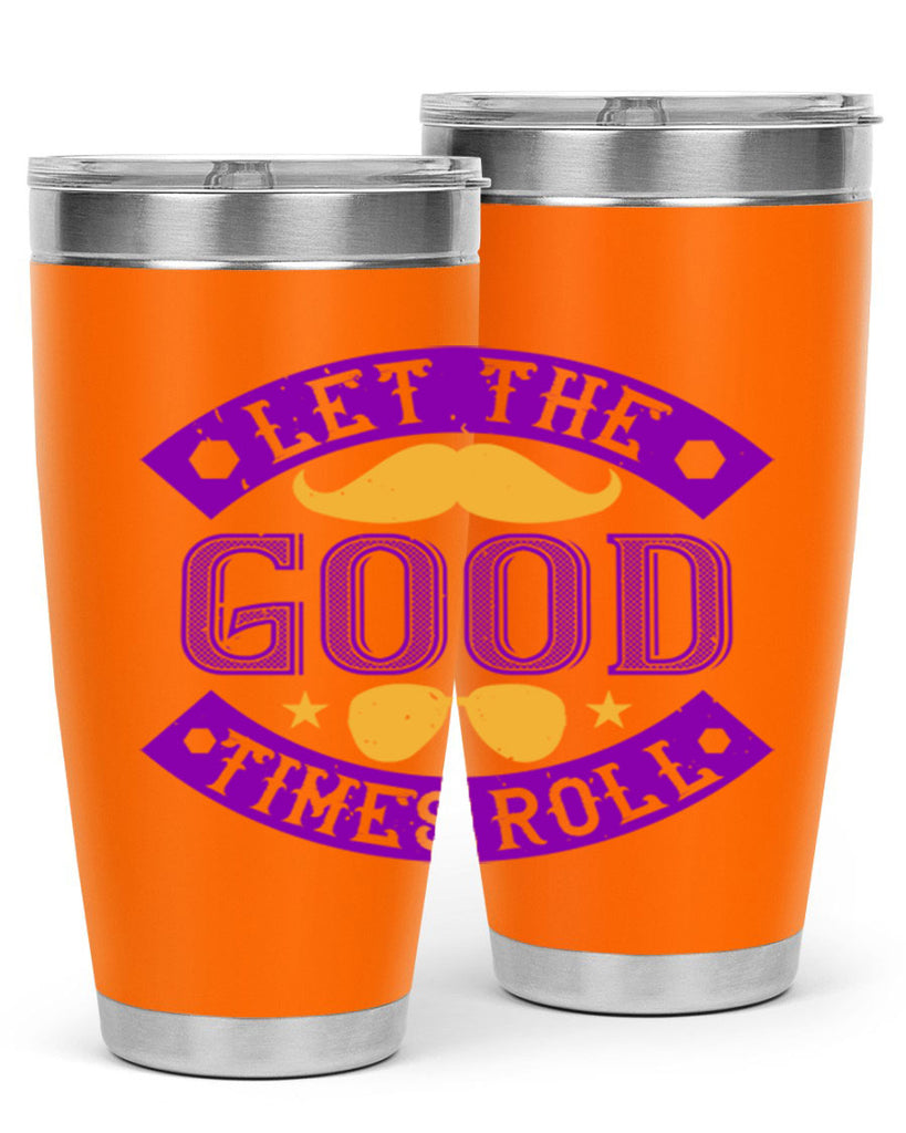 let the good times roll 52#- mardi gras- Tumbler