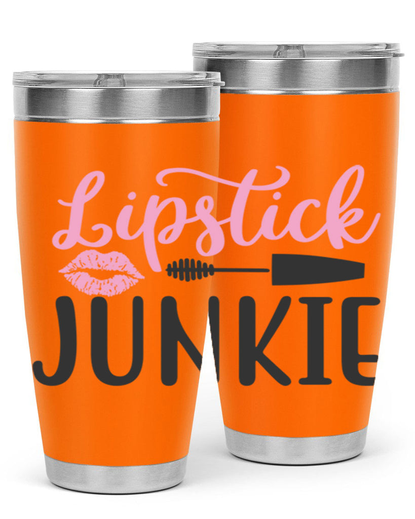 lipstick junkie Style 154#- make up- Tumbler