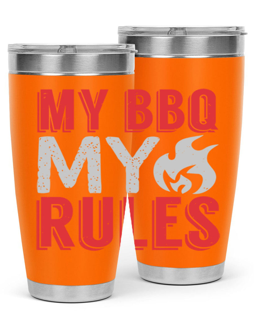 my bbq my rule 22#- bbq- Tumbler