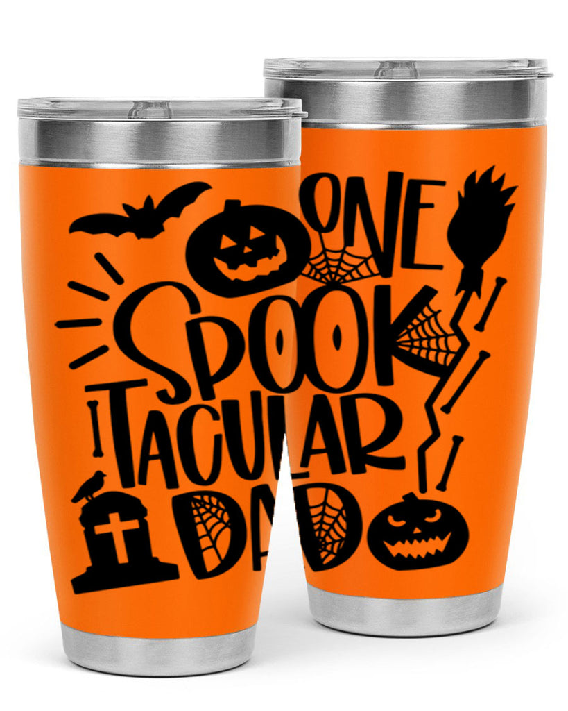 one spooktacular dad 37#- halloween- Tumbler