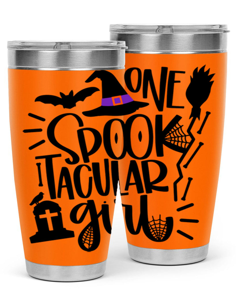 one spooktacular girl 36#- halloween- Tumbler