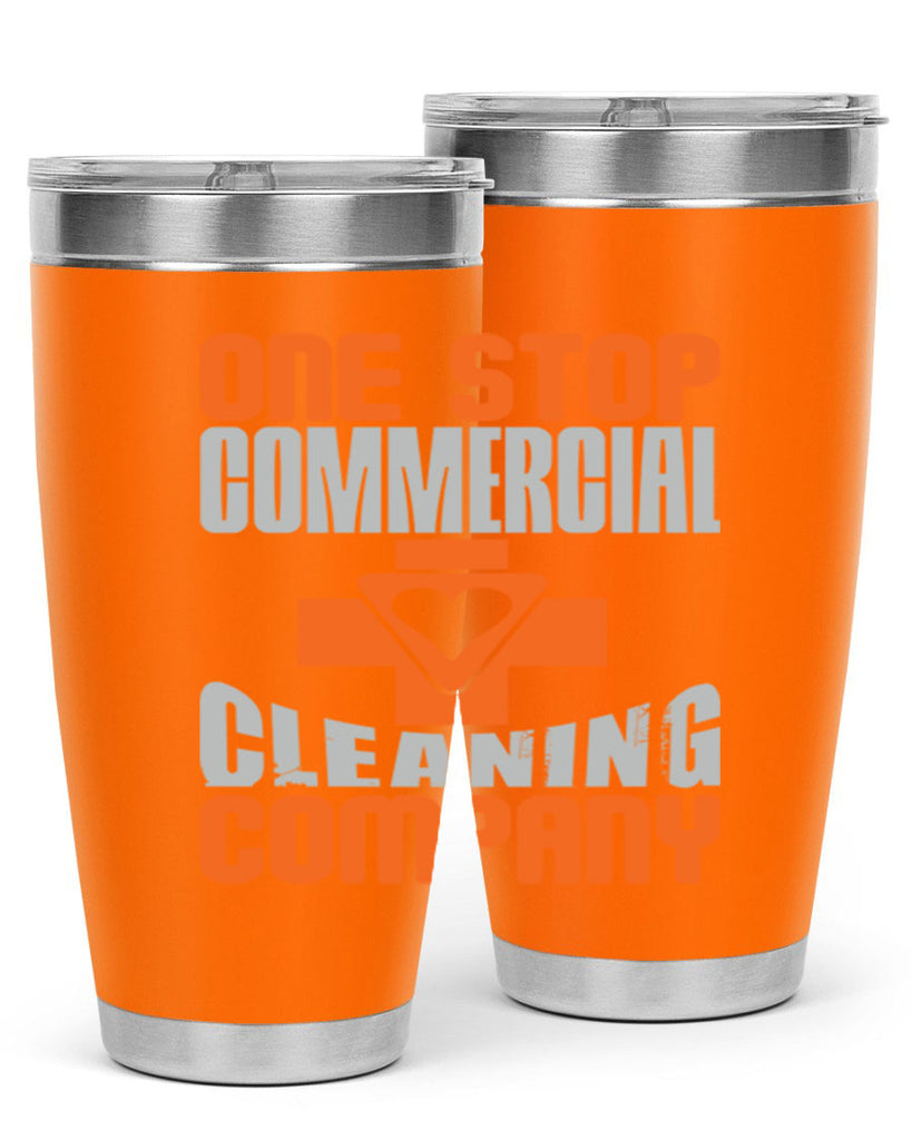 one stop commercial cleaning company Style 18#- cleaner- tumbler