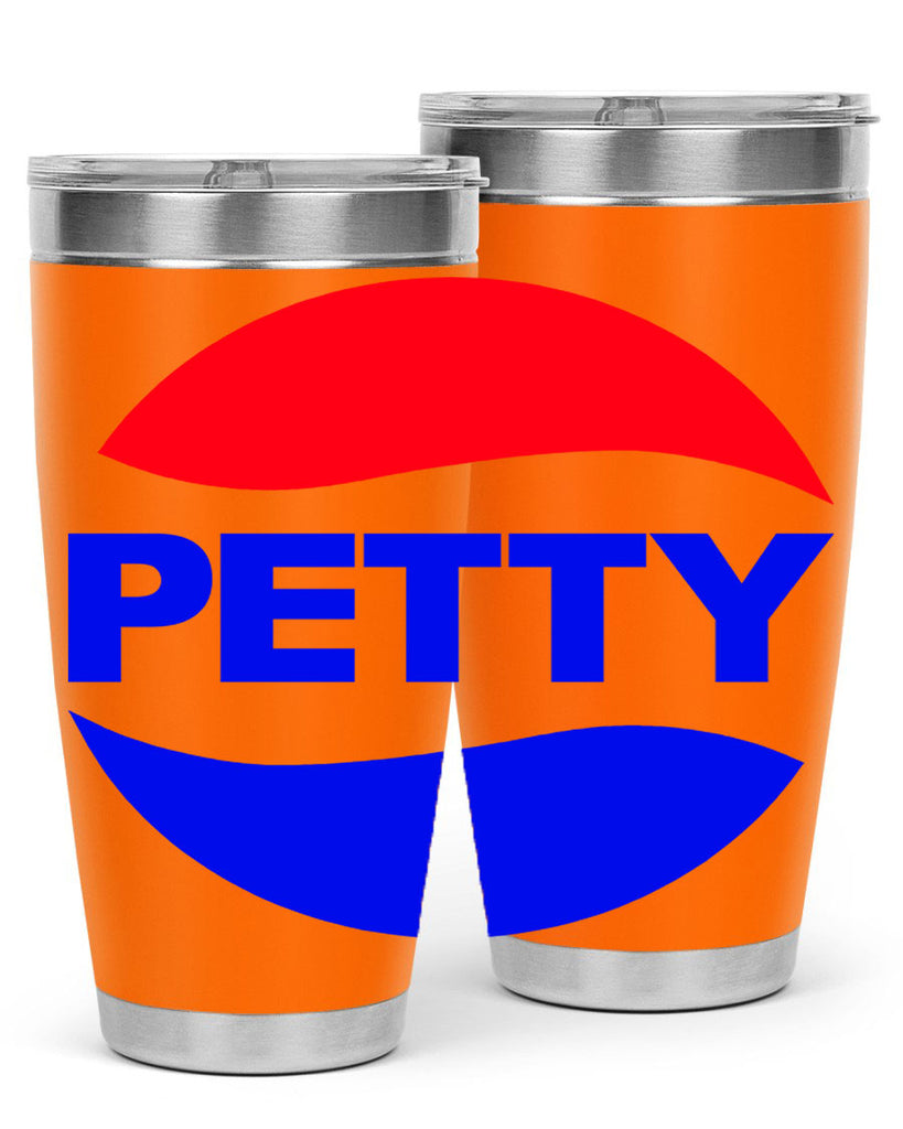 petty  pepsi 54#- black words phrases- Cotton Tank