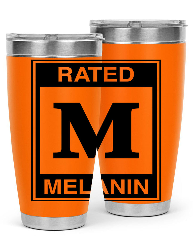 ratedm melanin 44#- black words phrases- Cotton Tank