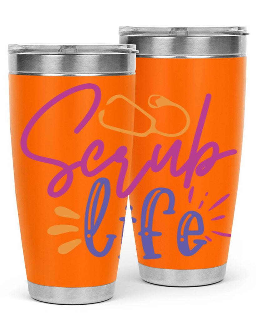scrub life Style 351#- nurse- tumbler