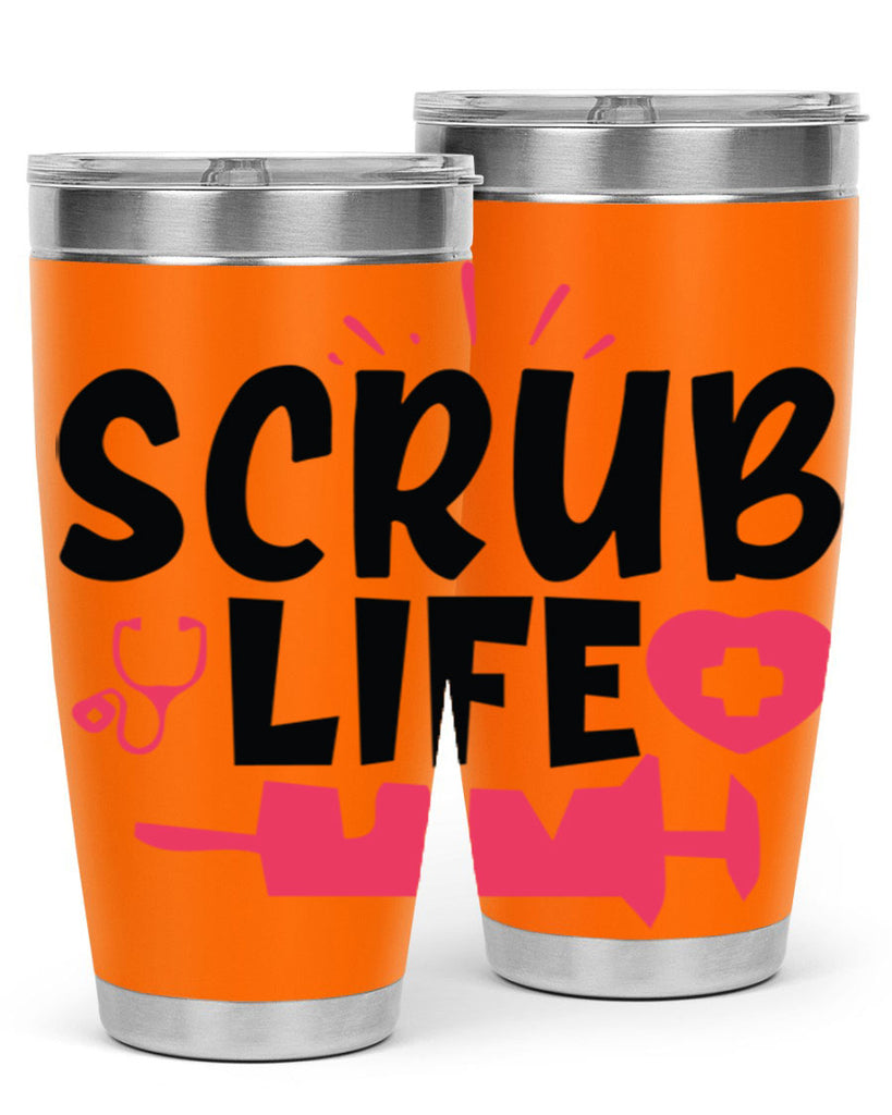 scrub life Style 352#- nurse- tumbler