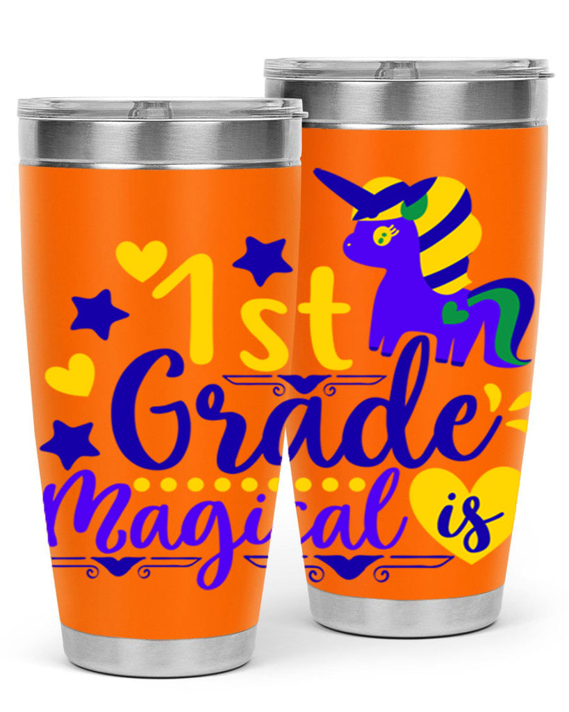 st grade magical 63#- mardi gras- Tumbler