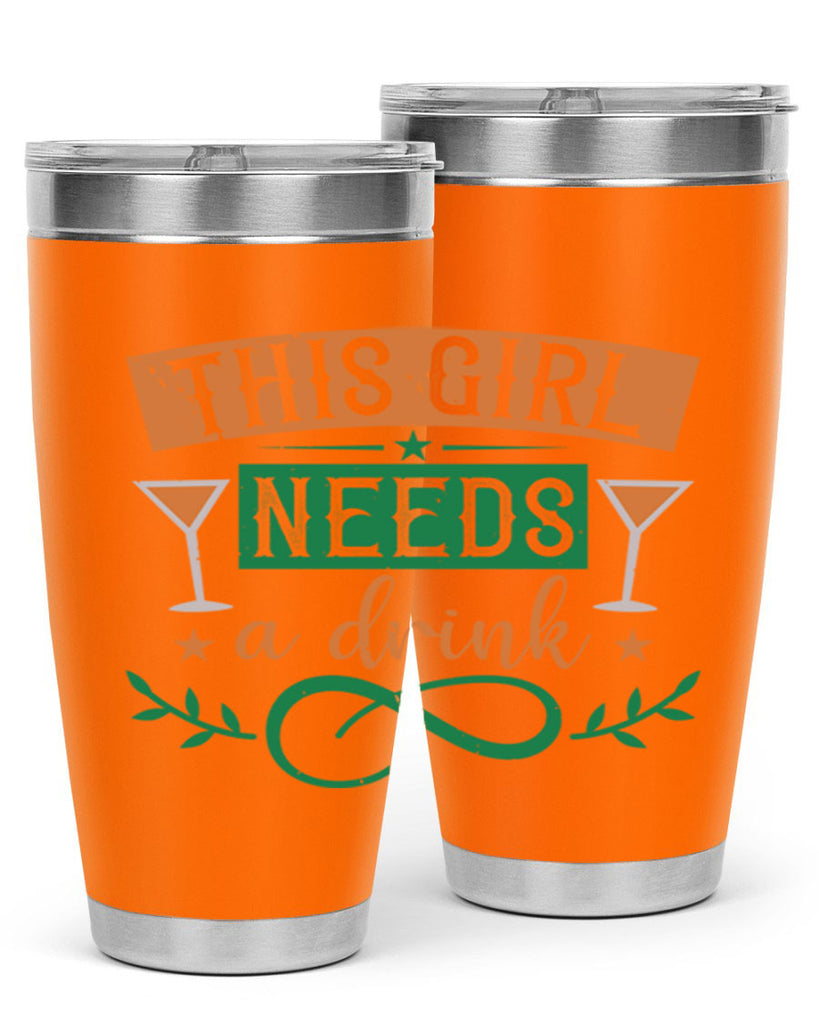 this girl needs a drink 1#- mardi gras- Tumbler