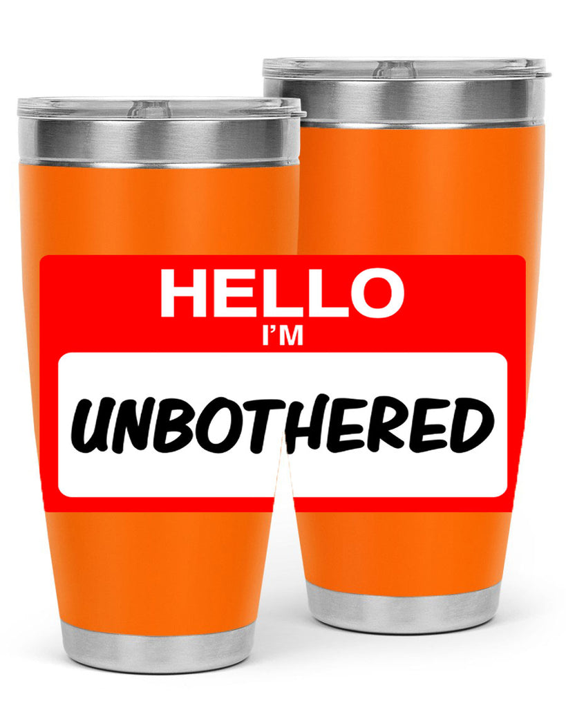 unbothered 14#- black words phrases- Cotton Tank