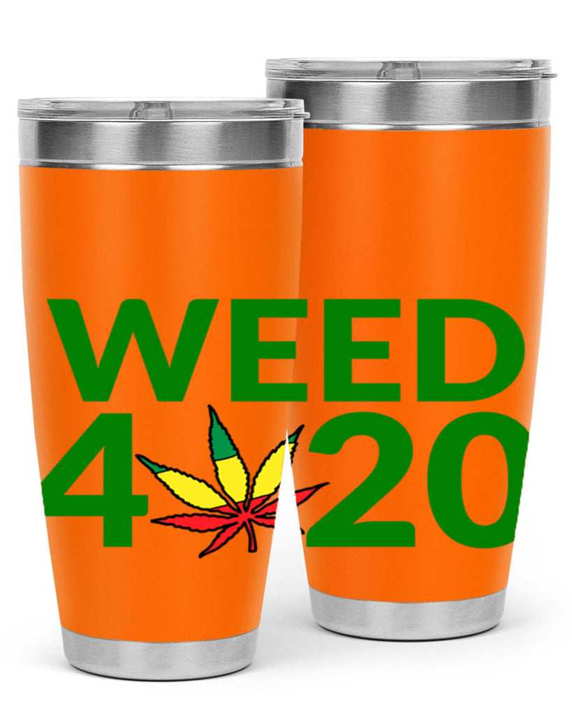 weed 420 cannabis 281#- marijuana- Tumbler