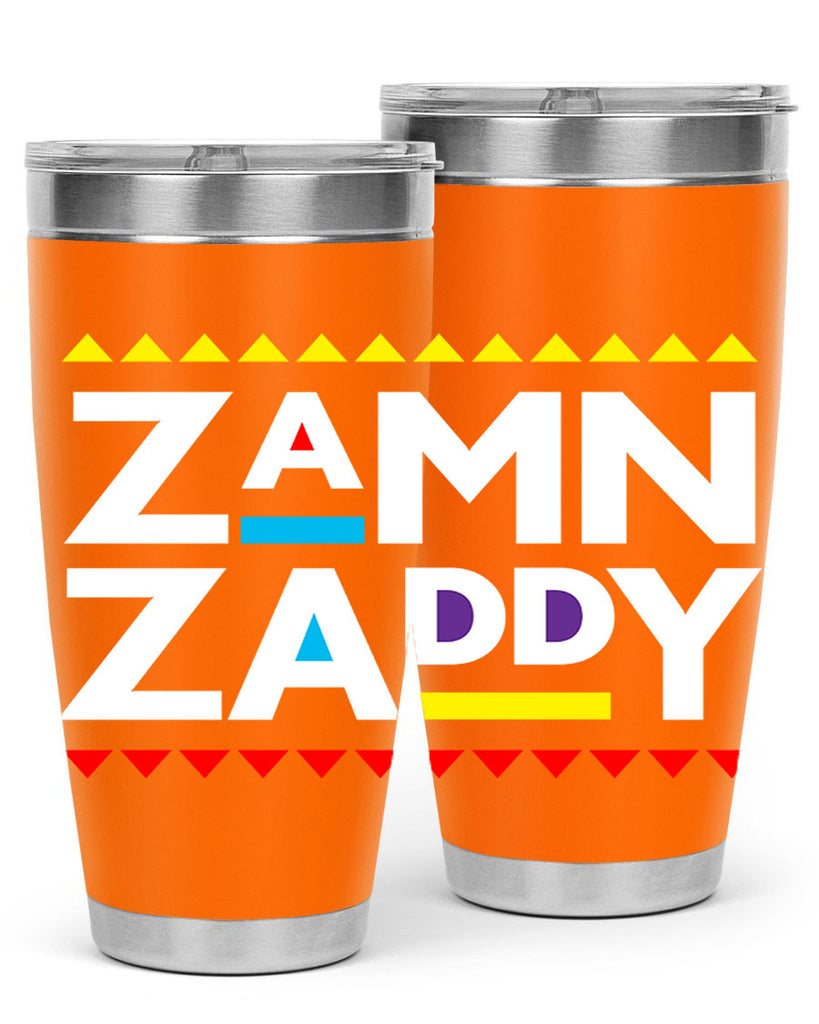 zamn zaddy 1#- black words phrases- Cotton Tank