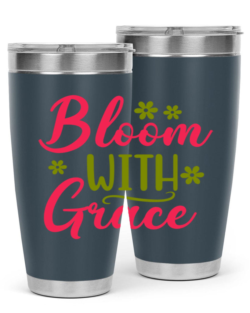 Bloom With Grace 80#- spring- Tumbler