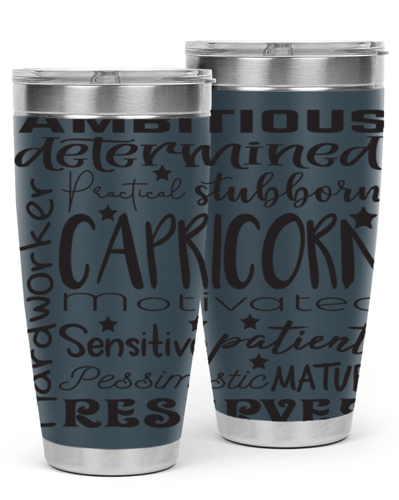 Capricorn 566#- zodiac- Tumbler