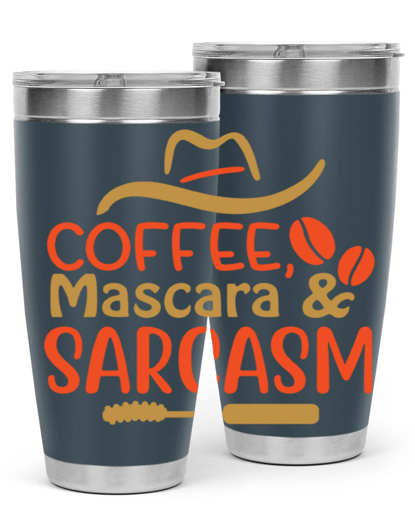 Coffee Mascara Sarcasm 21#- fashion- Cotton Tank