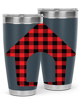 Dog House Style 98#- dog- Tumbler