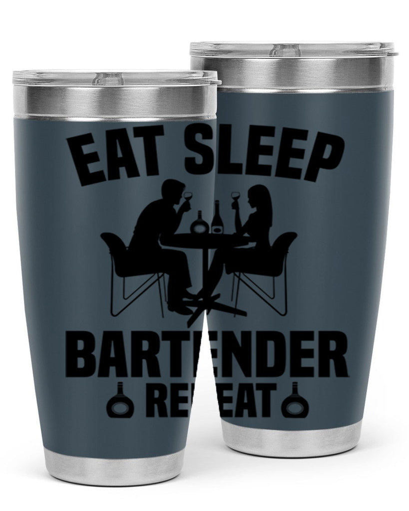 Eat sleep Style 3#- bartender- tumbler