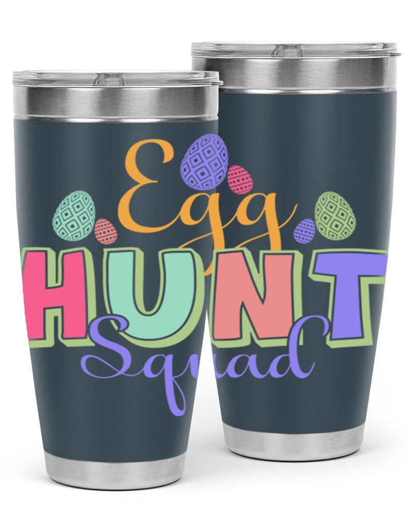 Egg hunt squad130#- spring- Tumbler