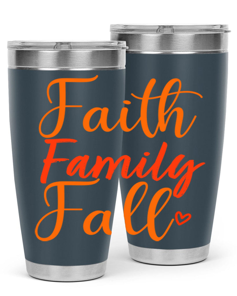 Faith Family Fall Design 81#- fall- Tumbler