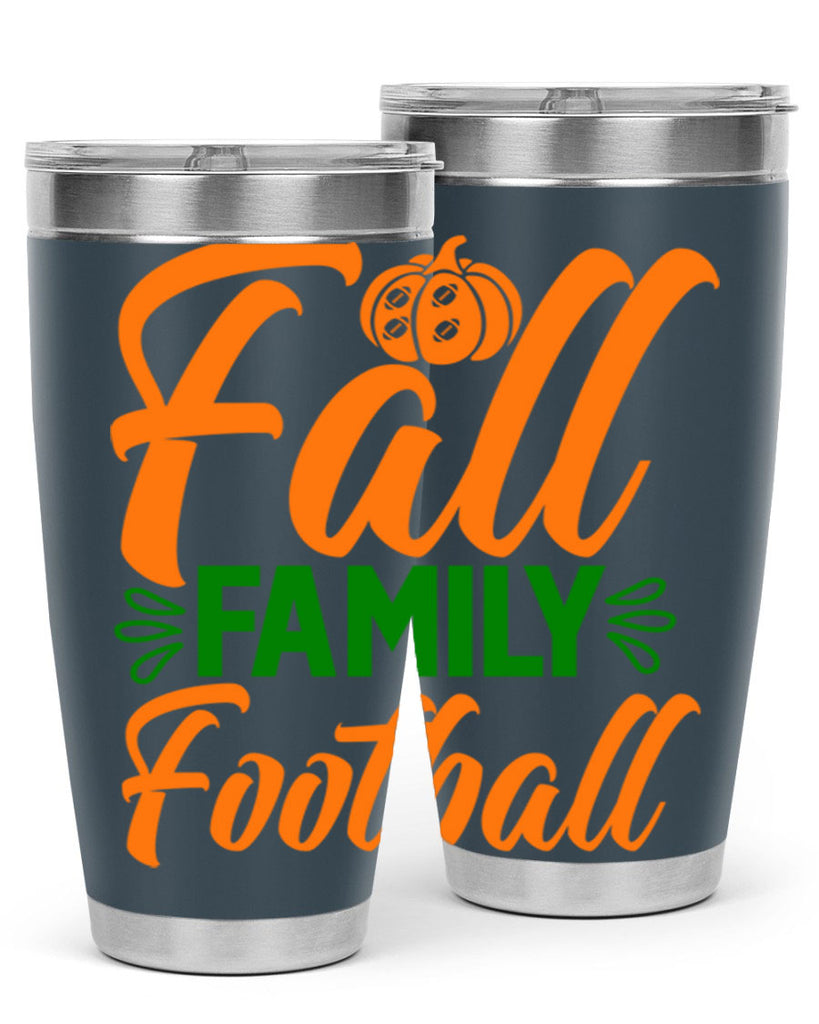 Fall Family Football 98#- fall- Tumbler
