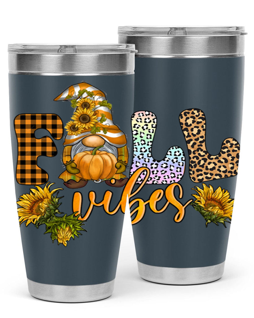 FallVibesFallGnome 164#- fall- Tumbler