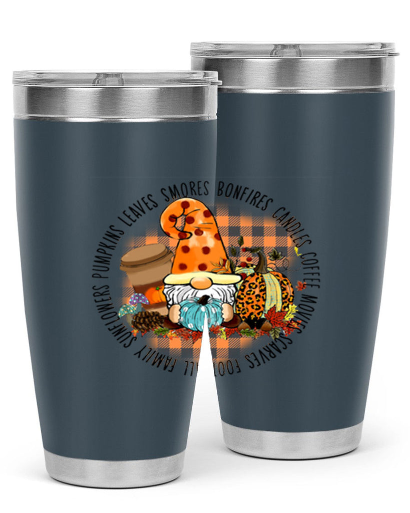 FallVibesGnome 165#- fall- Tumbler