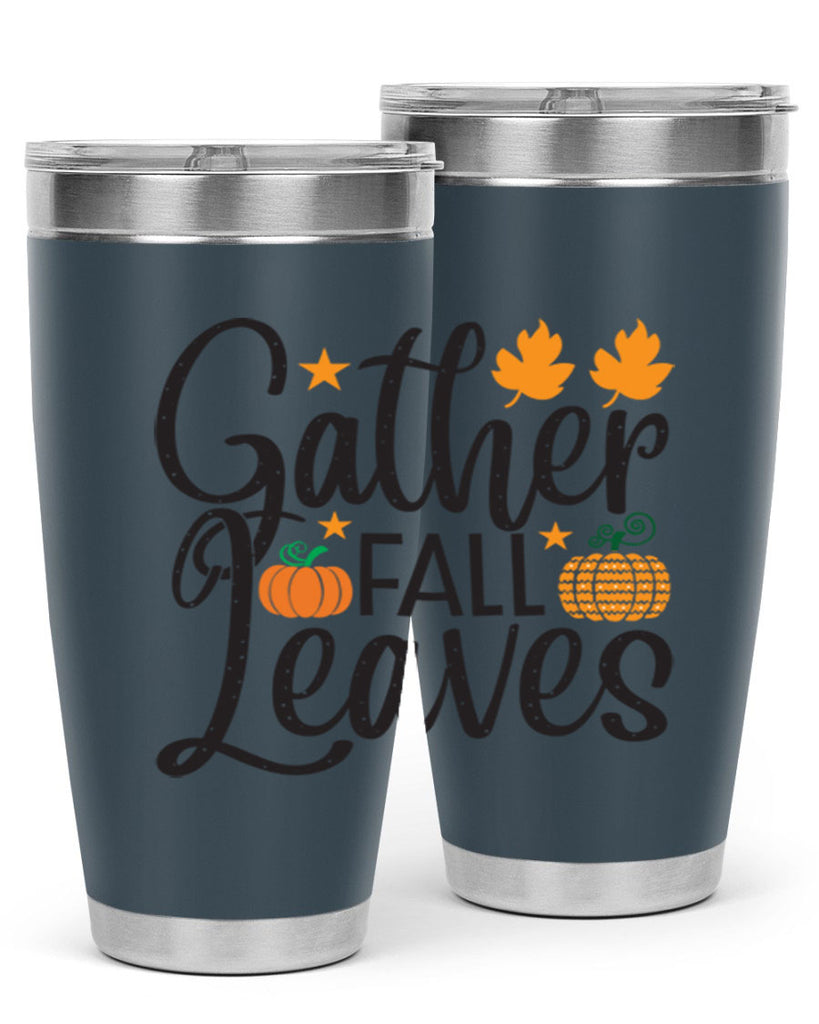 Gatherfallleaves 189#- fall- Tumbler