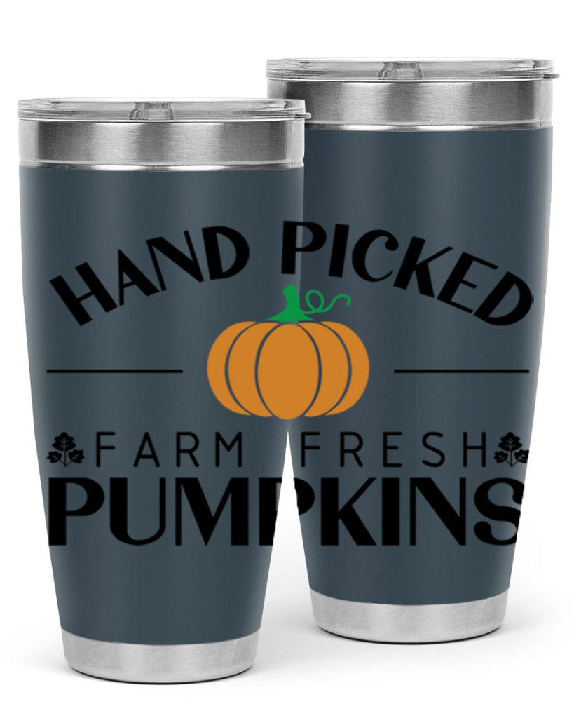 Hand Picked Farm Fresh Pumpkins 215#- fall- Tumbler