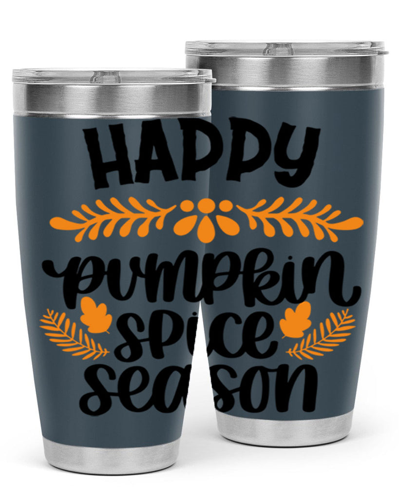 Happy Pumpkin Spice Season 492#- fall- Tumbler