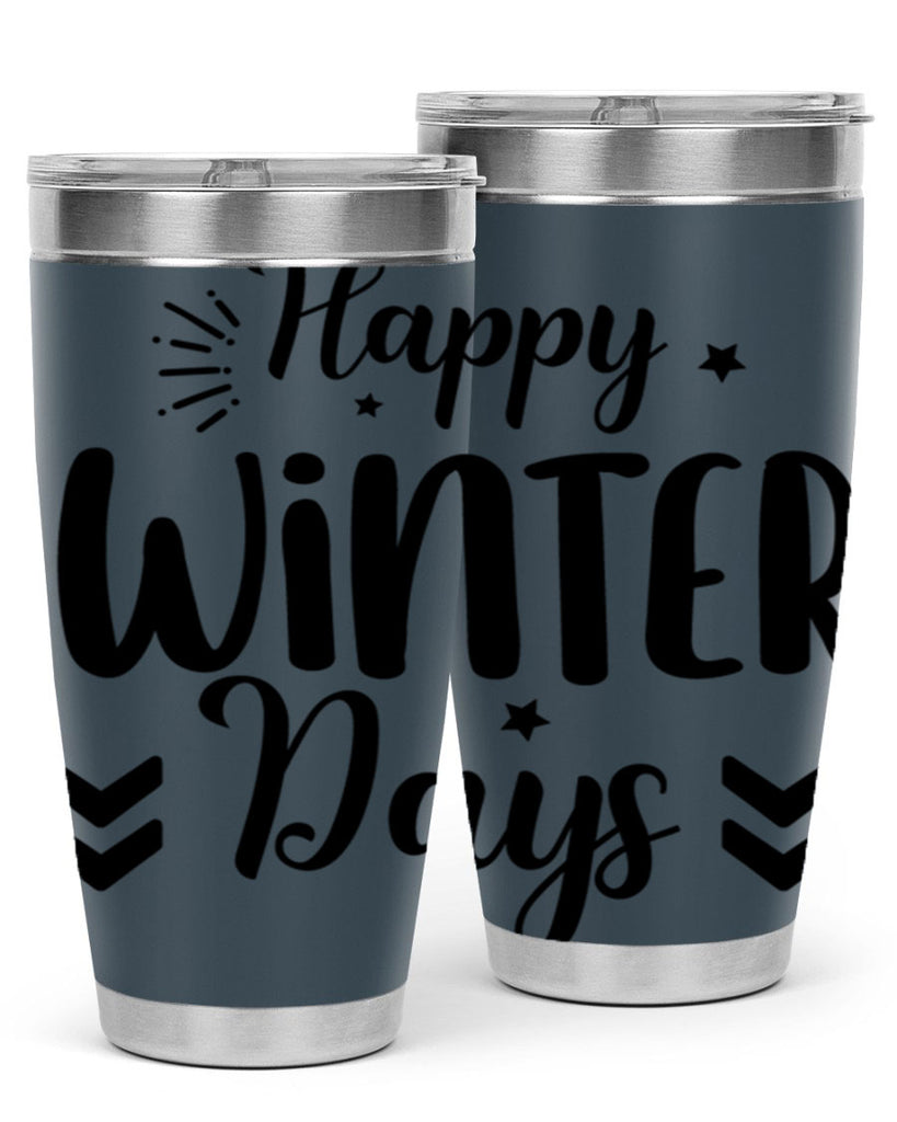 Happy Winter Days131#- winter- Tumbler