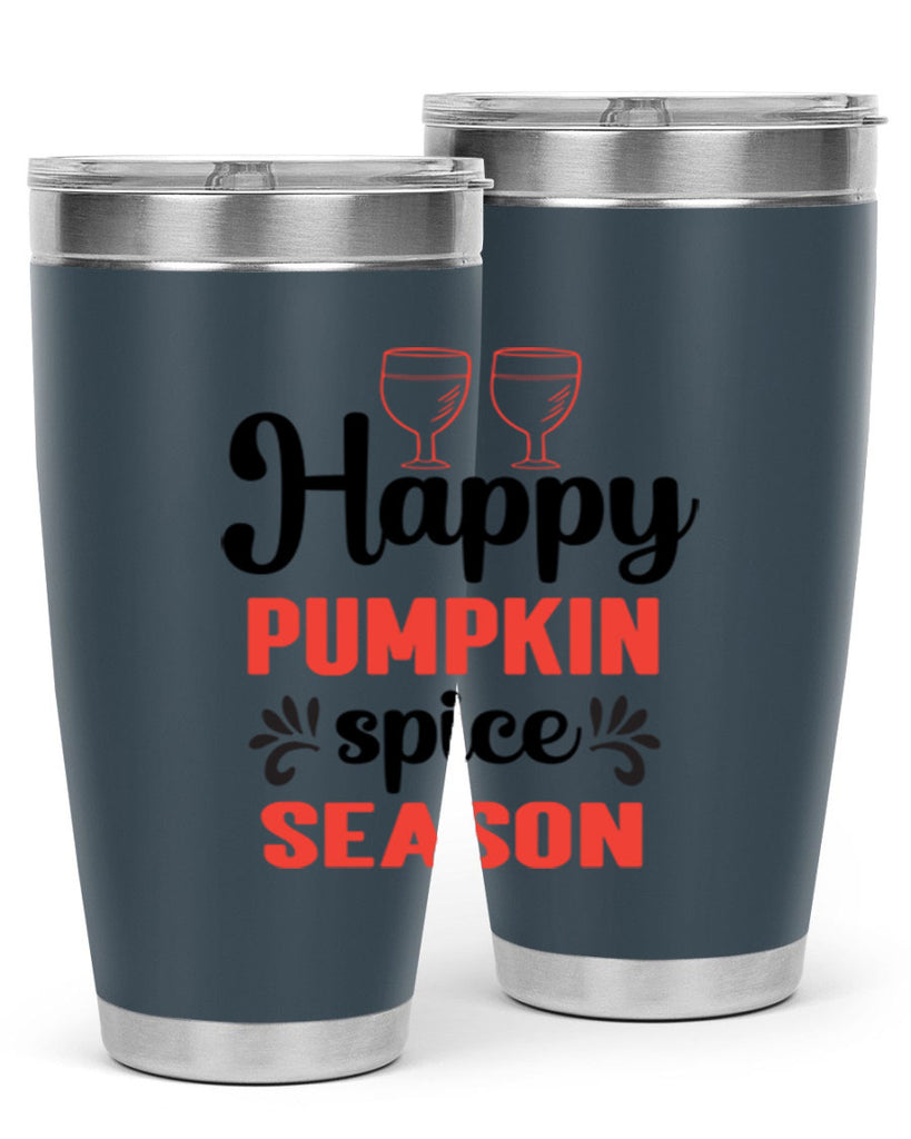 Happy pumpkin spice season 244#- fall- Tumbler