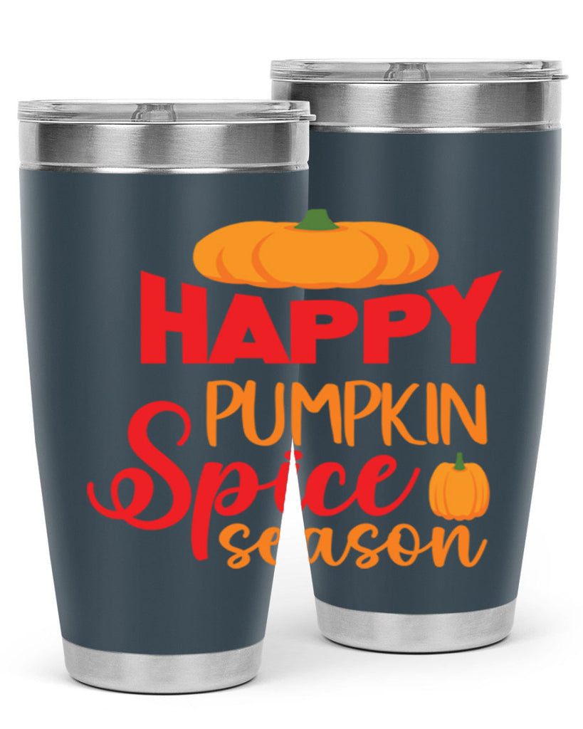 HappyPumpkinSpiceSeason 259#- fall- Tumbler