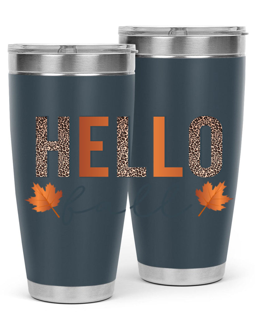 Hello Fall 272#- fall- Tumbler