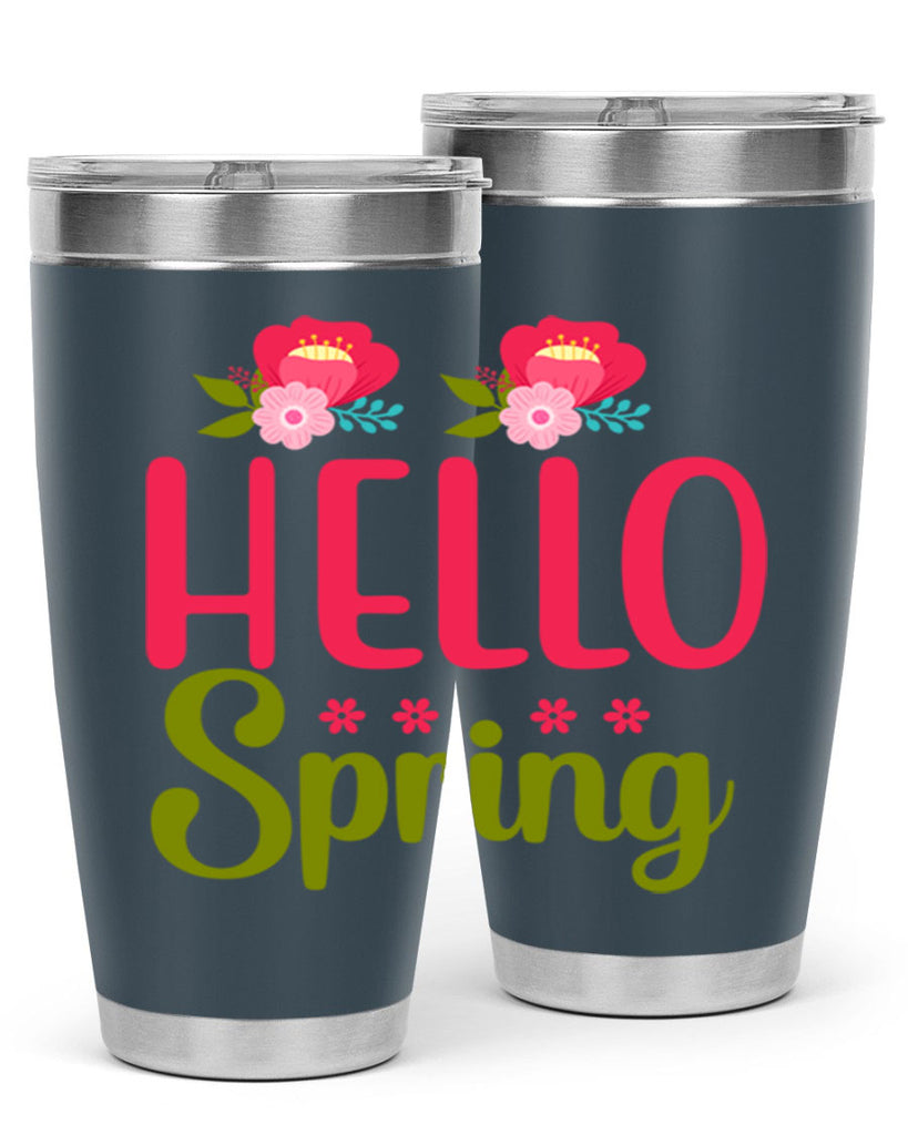 Hello Spring 186#- spring- Tumbler