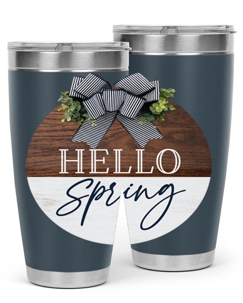 Hello Spring basic Mockup187#- spring- Tumbler