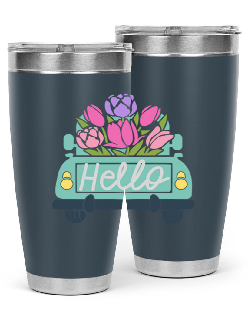 Hello Truck218#- spring- Tumbler
